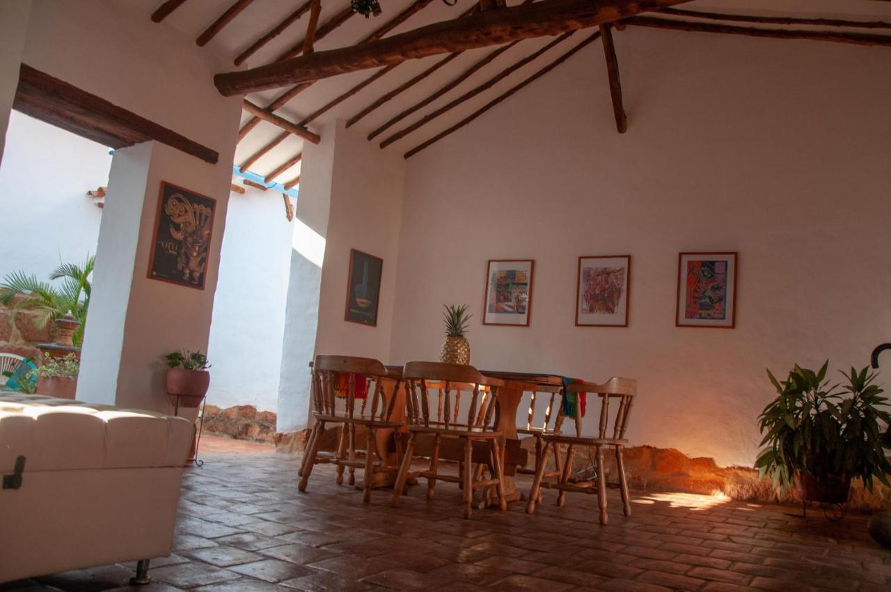 La Juanita Hostel Barichara Dış mekan fotoğraf