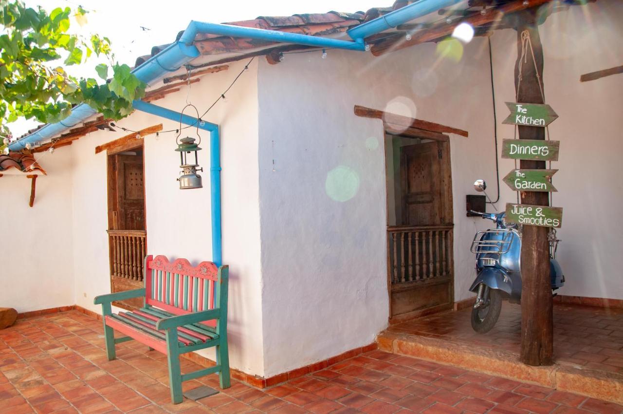 La Juanita Hostel Barichara Dış mekan fotoğraf