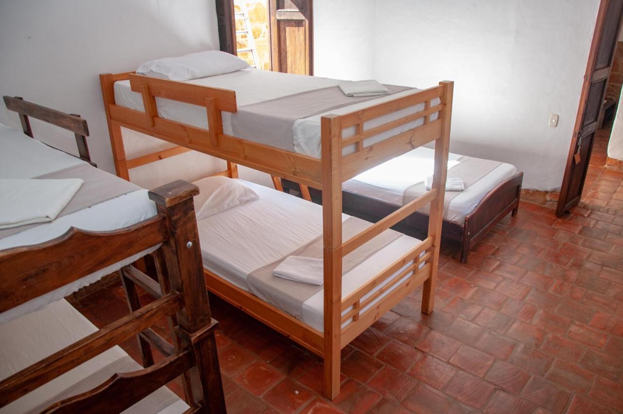 La Juanita Hostel Barichara Dış mekan fotoğraf