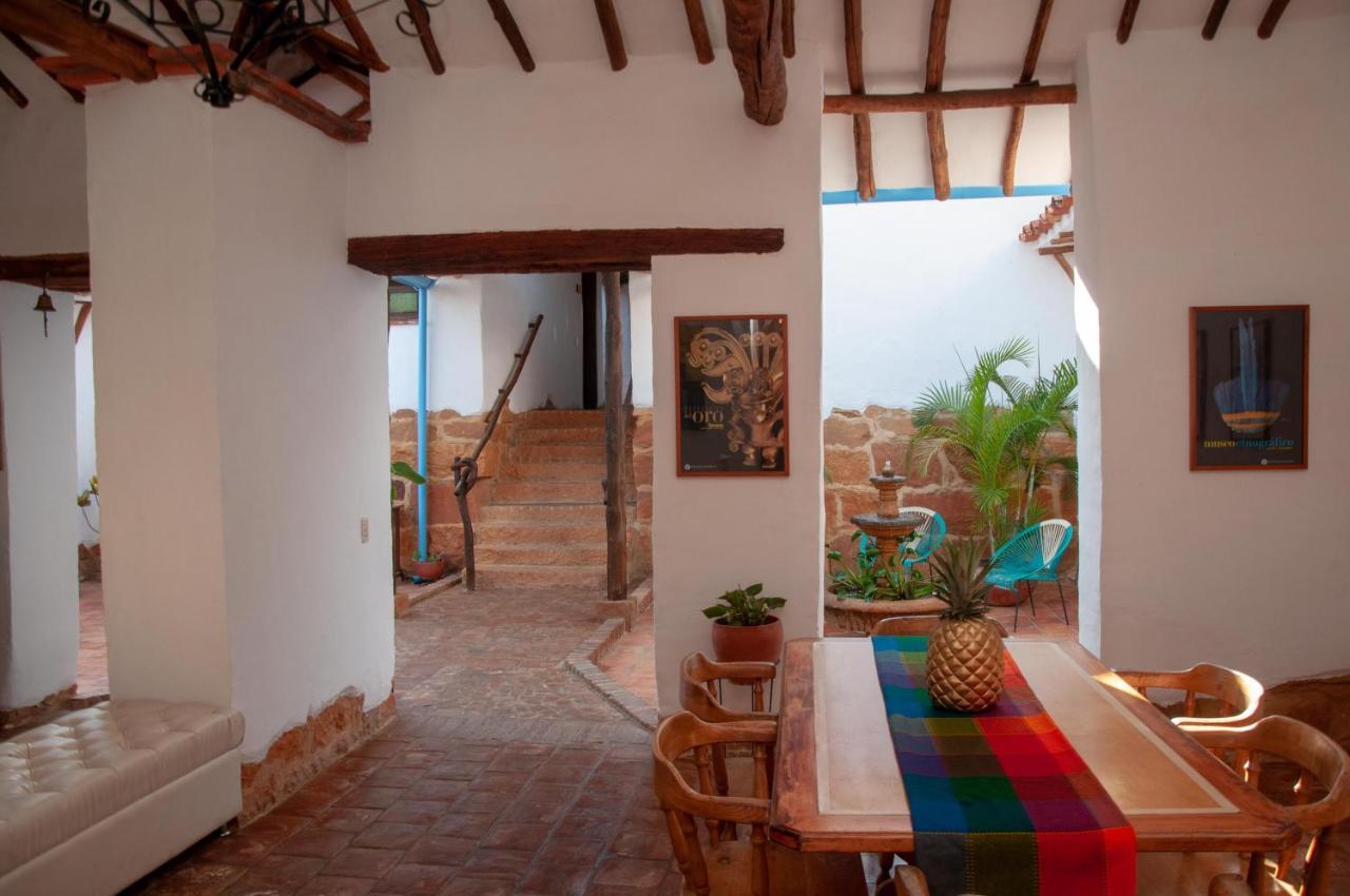 La Juanita Hostel Barichara Dış mekan fotoğraf