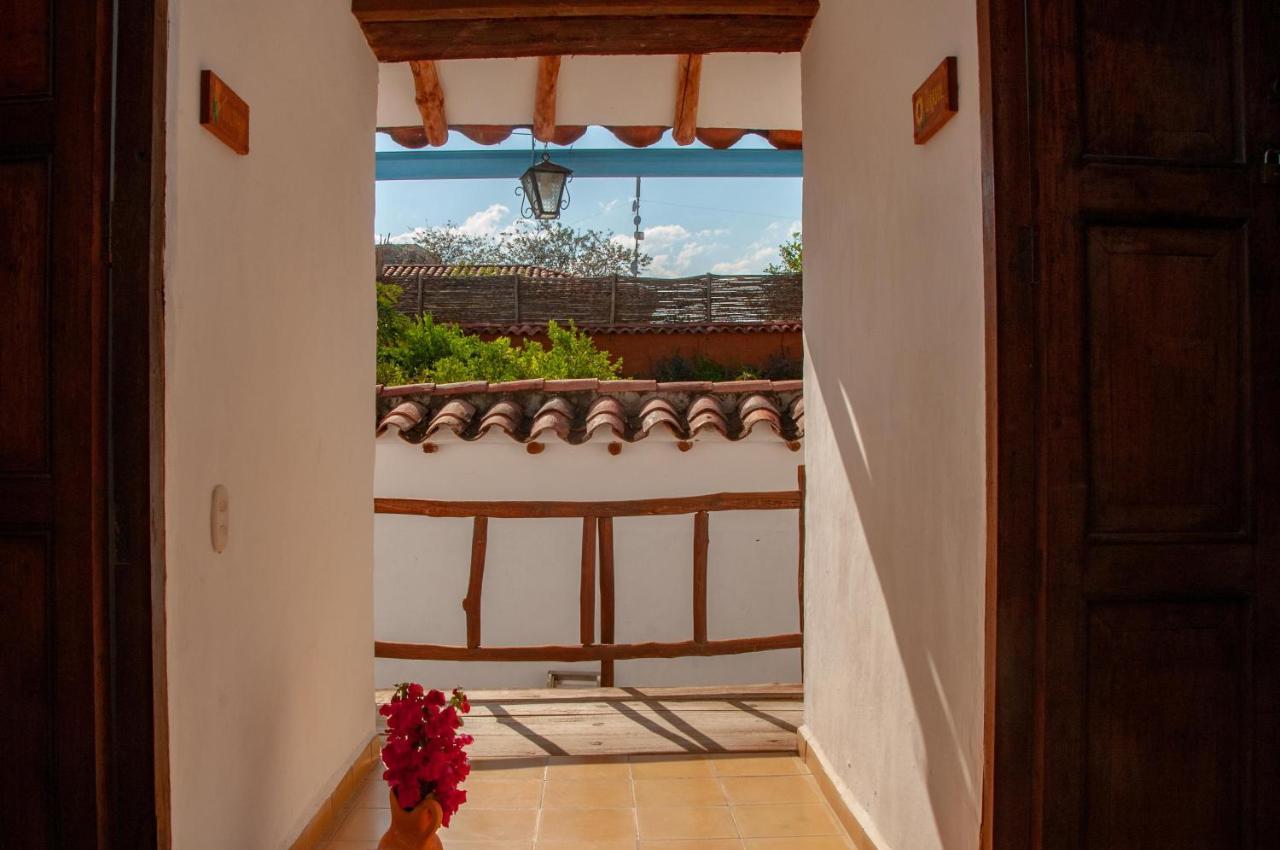 La Juanita Hostel Barichara Dış mekan fotoğraf