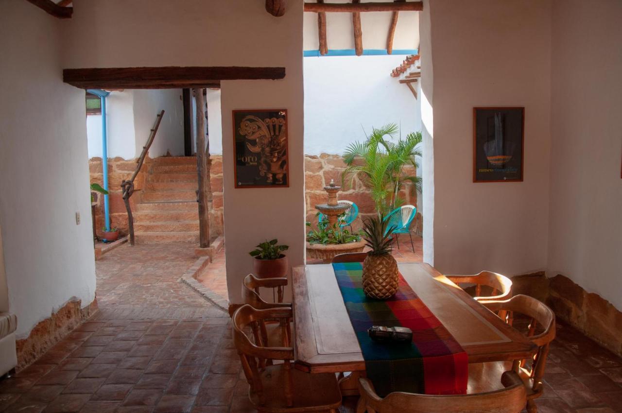 La Juanita Hostel Barichara Dış mekan fotoğraf